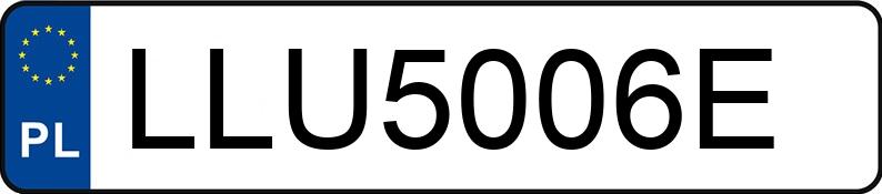 Numer rejestracyjny LLU 5006E posiada SEAT IBIZA - LLU5006E Numer rejestracyjny LLU 5006E posiada SEAT IBIZA - LLU5006E