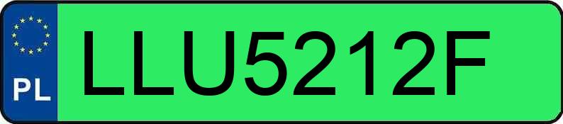 Numer rejestracyjny LLU 5212F posiada TESLA Model 3 MR`19 Standard Range 50kWh CVT - LLU5212F