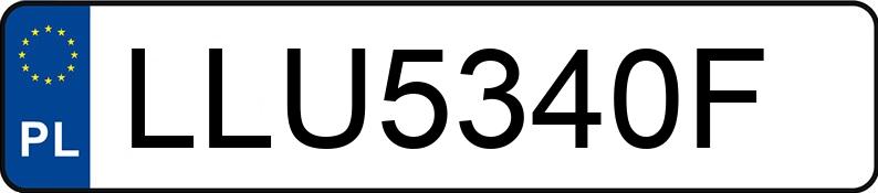 Numer rejestracyjny LLU 5340F posiada OPEL Meriva MR`10 E5 Cosmo - LLU5340F