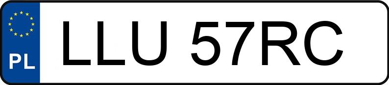 Numer rejestracyjny LLU 57RC posiada DAEWOO / FSO Polonez Caro 1.6 Kat. MR`97 PLUS GLi - LLU57RC
