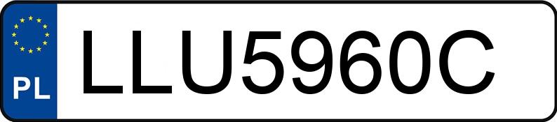 Numer rejestracyjny LLU 5960C posiada SEAT LEON CUPRA - LLU5960C