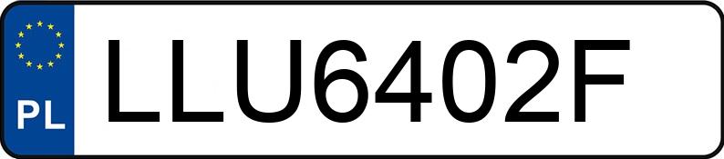 Registreringsnummeret LLU 6402F har BMW 320i Kat. MR`01 E3 E46 320i Kat. MR`01 E3 E46 - LLU6402F