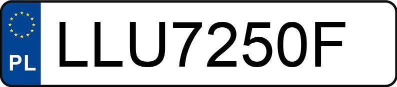 Numer rejestracyjny LLU 7250F posiada AUDI A6 Avant 40 TDi MR`18 E6 C8 S tronic - LLU7250F