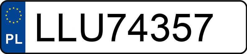 Numer rejestracyjny LLU 74357 posiada FIAT/BMB DUCATO/BMB 250/BMB - LLU74357