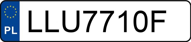 Numer rejestracyjny LLU 7710F posiada TOYOTA Yaris 1.0 MR`17 E6 Premium - LLU7710F Numer rejestracyjny LLU 7710F posiada TOYOTA Yaris 1.0 MR`17 E6 Premium - LLU7710F