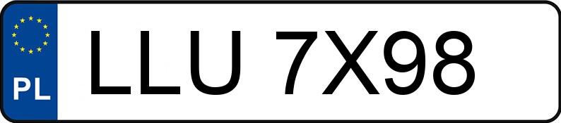 Numer rejestracyjny LLU 7X98 posiada YAMAHA Skutery do 50 ccm R A/Q Jog - LLU7X98