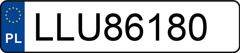 Numer rejestracyjny LLU 86180 posiada SKODA OCTAVIA - LLU86180