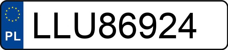 Numer rejestracyjny LLU86924 posiada BMW 320 Diesel Kat. MR`98 E46 320 Diesel Kat. MR`98 E46