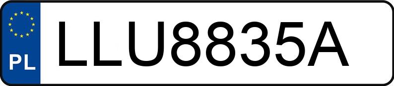 Numer rejestracyjny LLU 8835A posiada FIAT 500 - LLU8835A Numer rejestracyjny LLU 8835A posiada FIAT 500 - LLU8835A