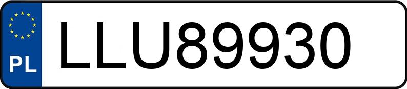 Numer rejestracyjny LLU89930 posiada BMW 523i Touring Kat. MR`95 E39 523i Touring Kat. MR`95 E39