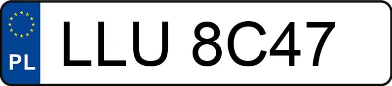Numer rejestracyjny LLU 8C47 posiada AUDI A4 1.9 TDi Kat. B5 A4 1.9 TDi Kat. B5 - LLU8C47