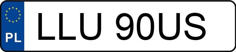 Numer rejestracyjny LLU 90US posiada URSUS C 355 - LLU90US