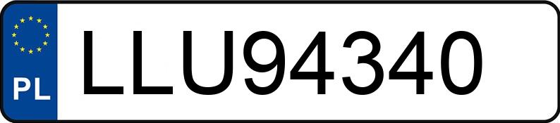 Numer rejestracyjny LLU 94340 posiada FORD TRANSIT FCD - LLU94340 Numer rejestracyjny LLU 94340 posiada FORD TRANSIT FCD - LLU94340