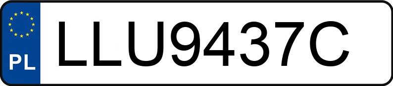 Numer rejestracyjny LLU 9437C posiada AUDI A4 - LLU9437C