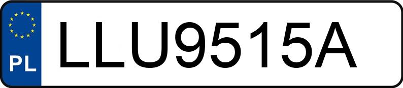 Numer rejestracyjny LLU9515A posiada BMW 740 Diesel Kat. E38 Aut.