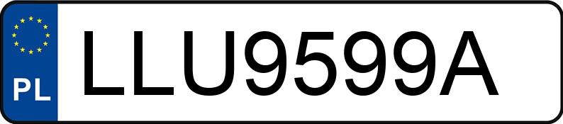 Numer rejestracyjny LLU 9599A posiada MERCEDES-BENZ A 200 MR`04 E3 169 Elegance - LLU9599A