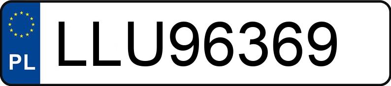 Numer rejestracyjny LLU96369 posiada BMW 320i Kat. MR`98 E46 320i Kat. MR`98 E46