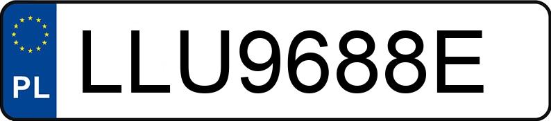 Numer rejestracyjny LLU 9688E posiada JEEP GRAND CHEROKEE - LLU9688E