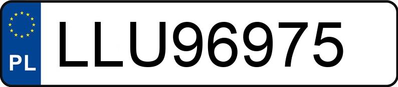 Numer rejestracyjny LLU 96975 posiada LEXUS RX450H - LLU96975