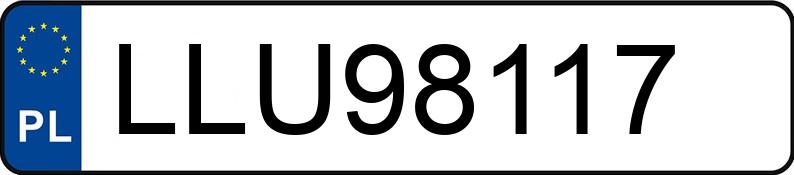 Numer rejestracyjny LLU 98117 posiada OPEL Astra II 2.0 MR`98 Elegance Aut. - LLU98117