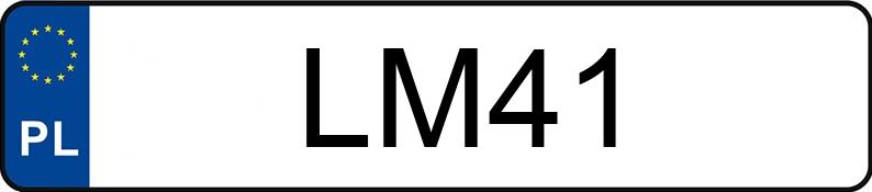 Numer rejestracyjny LM 41 posiada VOLKSWAGEN New Beetle MR`98 E3 New Beetle MR`98 E3 - LM41