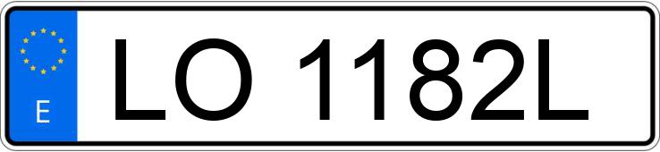 Numer rejestracyjny LO1182L posiada CITROEN C-15 Numer rejestracyjny LO1182L posiada CITROEN C-15