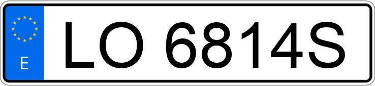 Numer rejestracyjny LO6814S posiada CITROEN XSARA Numer rejestracyjny LO6814S posiada CITROEN XSARA