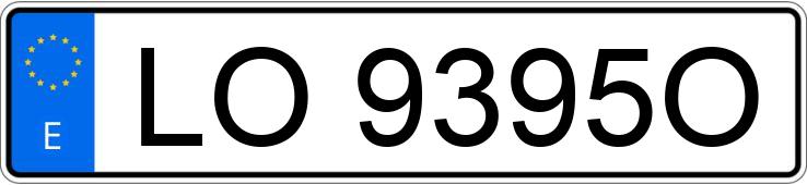 Numer rejestracyjny LO9395O posiada RENAULT MEGANE Numer rejestracyjny LO9395O posiada RENAULT MEGANE