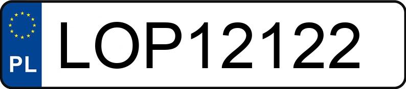 Numer rejestracyjny LOP 12122 posiada VOLKSWAGEN GOLF 1.9 TDI - LOP12122 Numer rejestracyjny LOP 12122 posiada VOLKSWAGEN GOLF 1.9 TDI - LOP12122