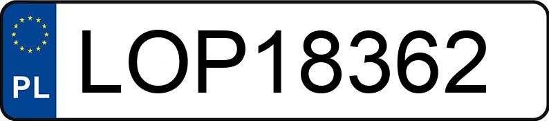 Numer rejestracyjny LOP 18362 posiada MERCEDES-BENZ 313 CDI - LOP18362