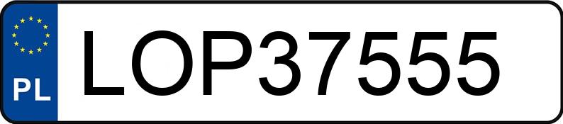 Numer rejestracyjny LOP 37555 posiada BMW 318 Diesel Kat. MR`01 E3 E46 318 Diesel Kat. MR`01 E3 E46 - LOP37555