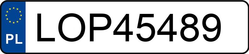Numer rejestracyjny LOP 45489 posiada VOLKSWAGEN SHARAN - LOP45489 Numer rejestracyjny LOP 45489 posiada VOLKSWAGEN SHARAN - LOP45489