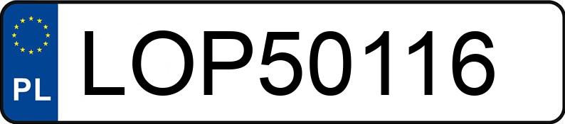 Numer rejestracyjny LOP 50116 posiada AUDI A5 - LOP50116 Numer rejestracyjny LOP 50116 posiada AUDI A5 - LOP50116
