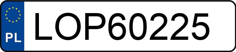 Numer rejestracyjny LOP 60225 posiada MERCEDES-BENZ GLA 180 d MR`13 E6 X156 GLA 180 d MR`13 E6 X156 - LOP60225