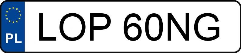 Numer rejestracyjny LOP 60NG posiada YAMAHA Naked Bike do 600 ccm XJ6 - LOP60NG Numer rejestracyjny LOP 60NG posiada YAMAHA Naked Bike do 600 ccm XJ6 - LOP60NG