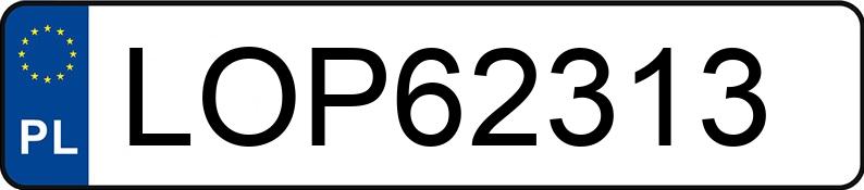 Numer rejestracyjny LOP 62313 posiada NISSAN NOTE - LOP62313 Numer rejestracyjny LOP 62313 posiada NISSAN NOTE - LOP62313