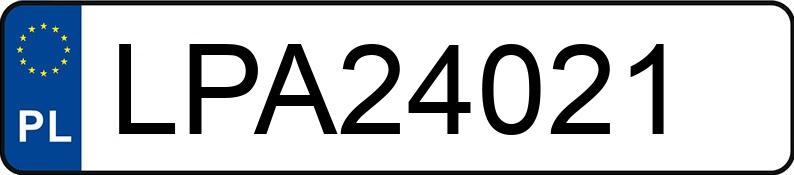 Numer rejestracyjny LPA 24021 posiada BMW 330D - LPA24021 Numer rejestracyjny LPA 24021 posiada BMW 330D - LPA24021