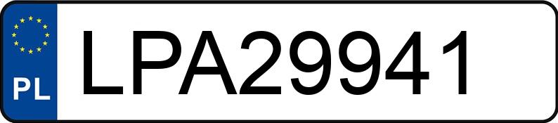 Numer rejestracyjny LPA 29941 posiada FORD Galaxy 1.9 TDi MR`00 E3 Ghia - LPA29941 Numer rejestracyjny LPA 29941 posiada FORD Galaxy 1.9 TDi MR`00 E3 Ghia - LPA29941