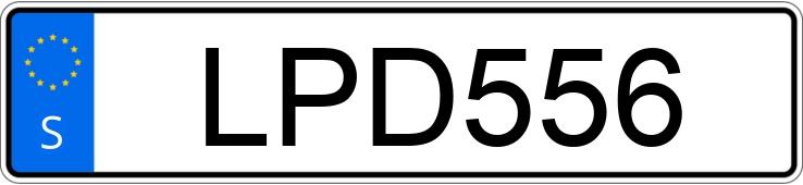 Numer rejestracyjny LPD556 posiada Suzuki GSX 400 E