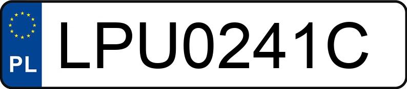 Numer rejestracyjny LPU 0241C posiada BMW 535D - LPU0241C