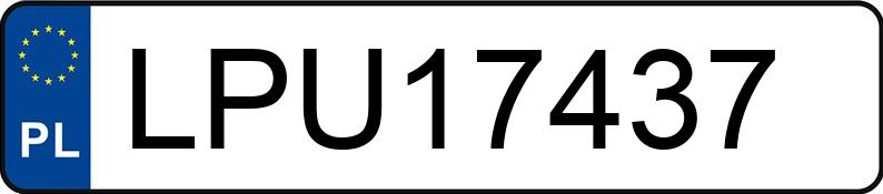 Numer rejestracyjny LPU 17437 posiada BMW M 3 3.2 Kat. E36 M 3 3.2 Kat. E36 - LPU17437