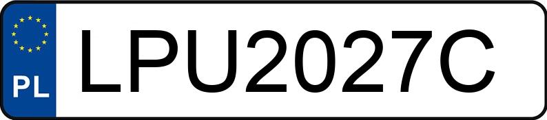 Numer rejestracyjny LPU 2027C posiada BMW 530D XDRIVE - LPU2027C