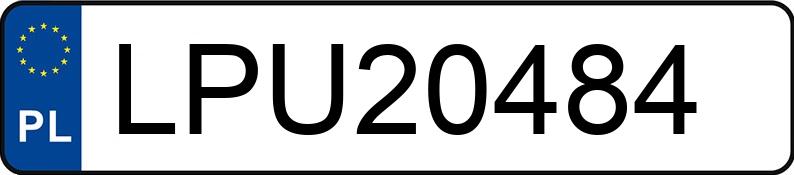 Numer rejestracyjny LPU 20484 posiada FORD MONDEO 2.0 TDDI - LPU20484 Numer rejestracyjny LPU 20484 posiada FORD MONDEO 2.0 TDDI - LPU20484