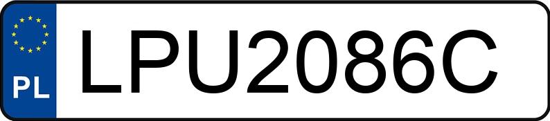 Numer rejestracyjny LPU 2086C posiada BMW 328I - LPU2086C Numer rejestracyjny LPU 2086C posiada BMW 328I - LPU2086C