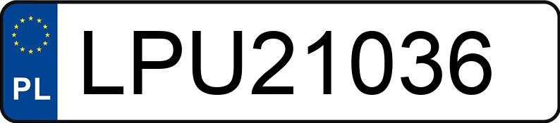 Numer rejestracyjny LPU 21036 posiada OPEL ASTRA - LPU21036