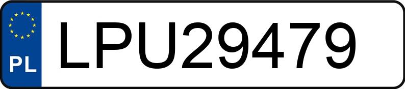 Numer rejestracyjny LPU 29479 posiada VOLVO V 70 - LPU29479 Numer rejestracyjny LPU 29479 posiada VOLVO V 70 - LPU29479