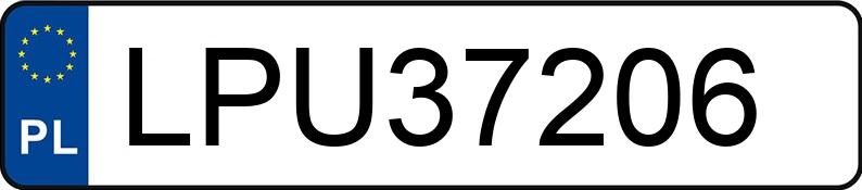 Numer rejestracyjny LPU 37206 posiada OPEL CORSA-C - LPU37206