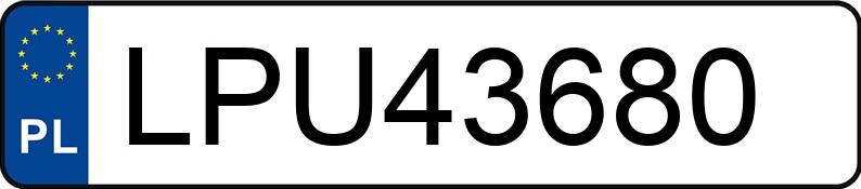 Numer rejestracyjny LPU 43680 posiada MAZDA PREMACY - LPU43680