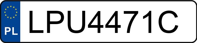 Numer rejestracyjny LPU 4471C posiada FSO-WARSZAWA POLONEZ - LPU4471C Numer rejestracyjny LPU 4471C posiada FSO-WARSZAWA POLONEZ - LPU4471C