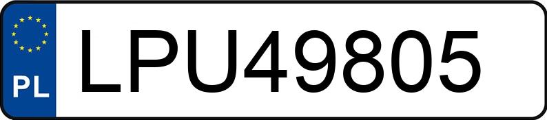 Numer rejestracyjny LPU 49805 posiada VOLVO FL6H 15.0 - LPU49805